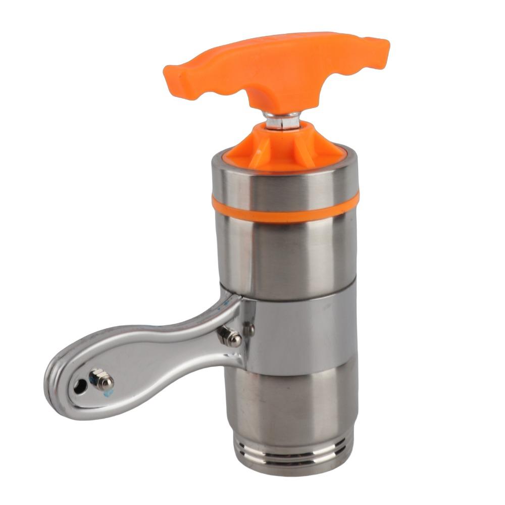 Manual Operation Noodle Press Machine Stainless Steel Noodle Machine Fettuccine Making