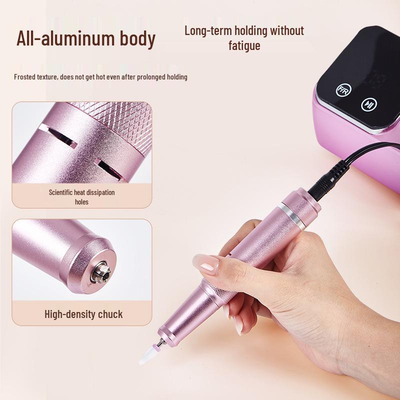 Hochdrehmoment-Nagelbohrer mit Speicherfunktion, 0-45000 U/min Professioneller Polierer