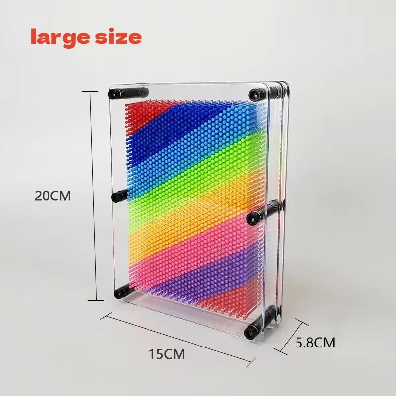 3D Clone Pin Stress Relief  Art Clone Hand Shape Model Adult Toys Pinscreen Needle Board Sculptures Painting  Gift