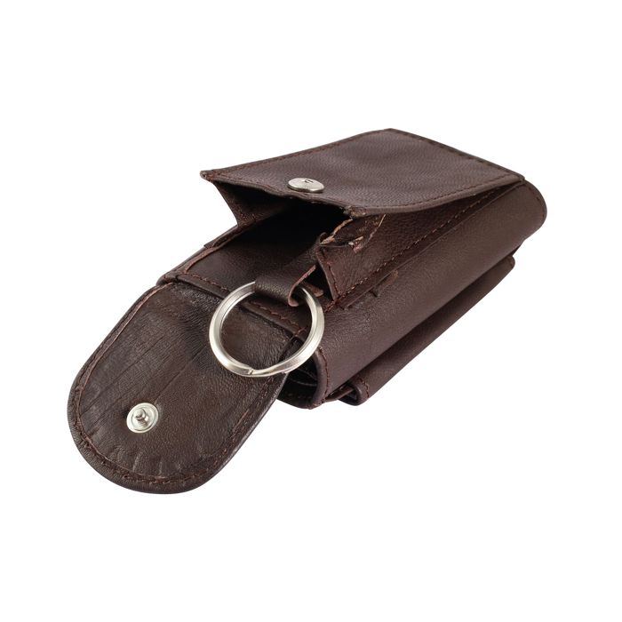 Wallet - EXCELLANC - Timeless Brown - Genuine Leather - Mini &; Lightweight - Unisex
