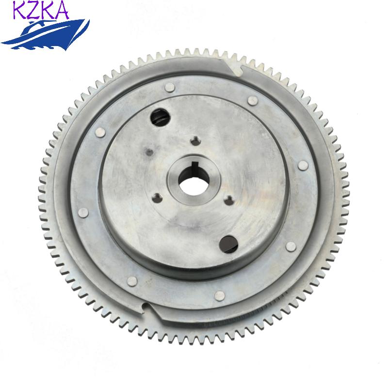 6K5-85550-A0 Flywheel Rotor Assy for Yamaha 2 Stroke 50HP 60HP 70HP Boat Motor 6K5-85550-A0-00 Engine Replaces Parts