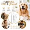 3Pcs/Set Tick Fork Tick Removal Tool Stainless Steel Pet Tick Hook  for Pets
