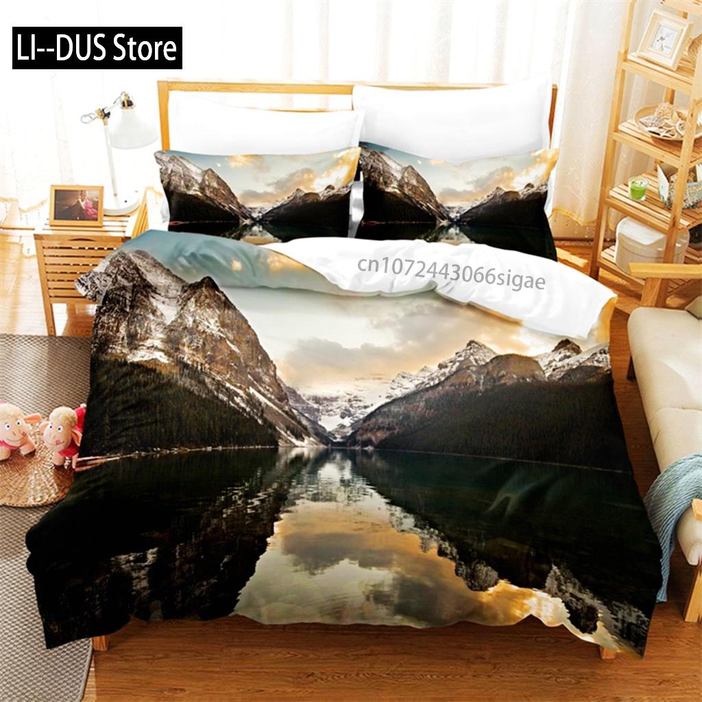 Beautiful Seaside Beach Bedding Set Duvet Cover Set 3d Bedding Digital Printing Queen Size Bedding Set Fashion Design