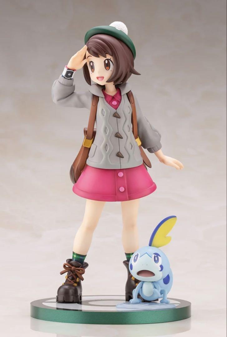 

[USED] Pokemon Yuuri with Messon figure with colored paper