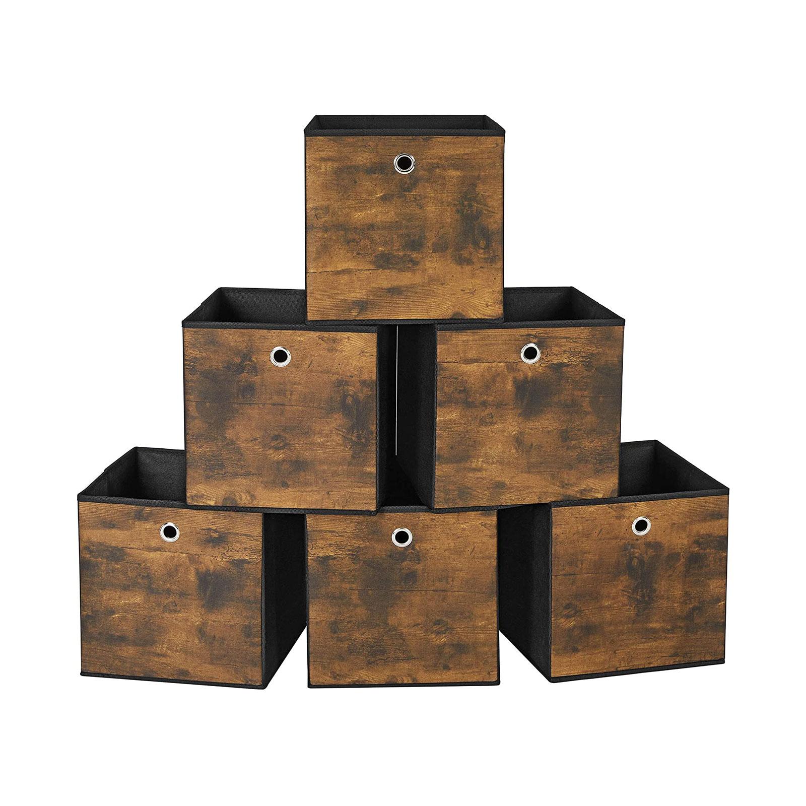 SONGMICS Foldable Storage Organiser Boxes, Set