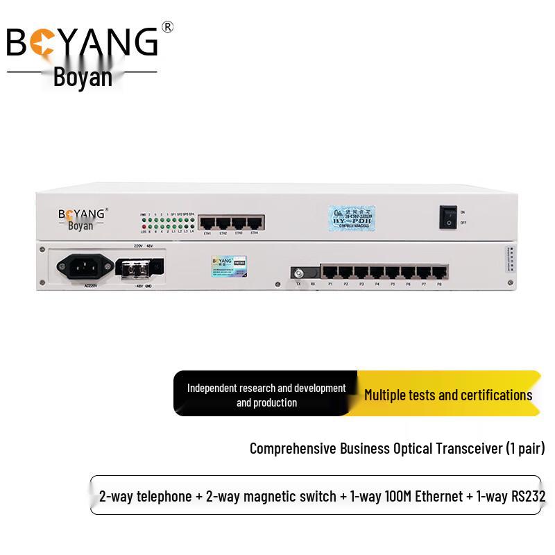 BOYANG Integrated Services Fiber Optic Multiplexer