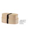 YFJY Japanese-Style Multi-Layer Wooden Bento Box for Students and Outdoor Picnics