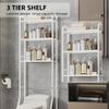 Over The Toilet Storage Rack   Large Capacity Shelf With 3 Tier Construction Space Savers For Bathroom Towel Toiletries Storage Storage Space
