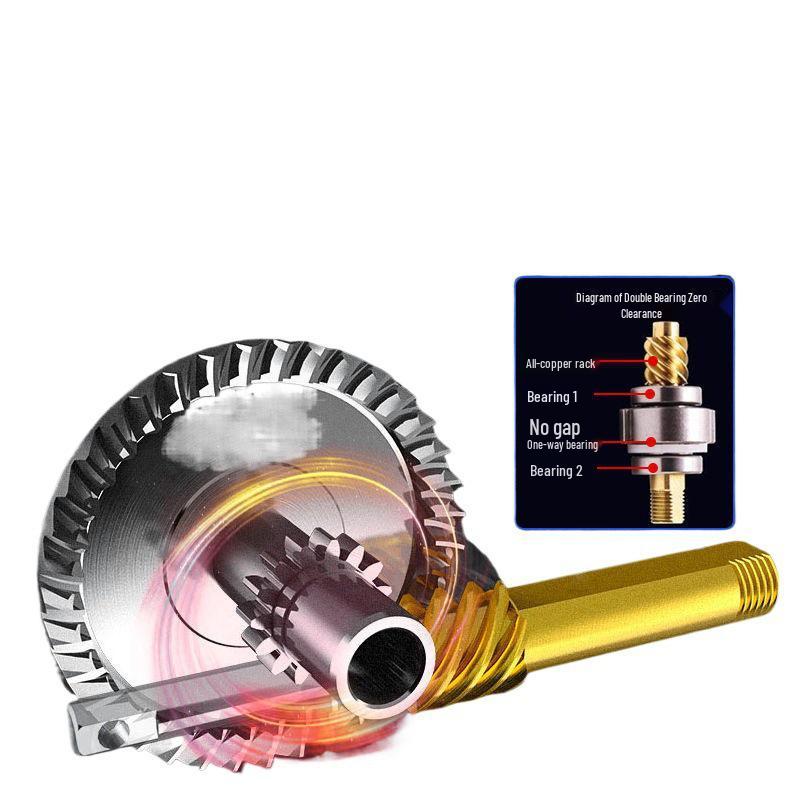 All-Metal Saltwater Fishing Reel - 20-Bearing, Stainless Steel, Long Cast Spinning Reel for Sea Fishing