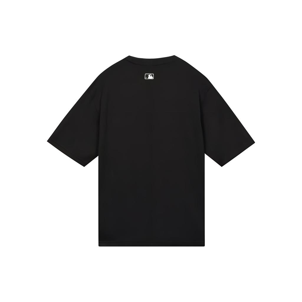 New MLB Set-in Sleeve T-Shirt Unisex Black 3ATSB0434-50BKS