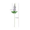 Long Branch Delphinium Artificial Flowers Beautiful Hyacinth Purple Silk Fake Flower Wedding Home Garden DIY Decor Floral Supply