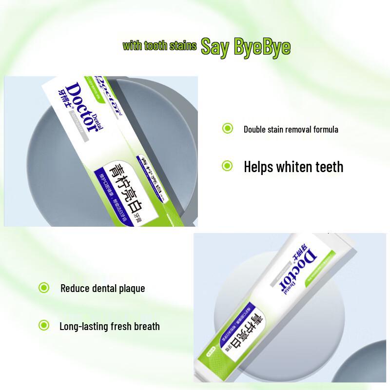 Dr. Teeth Lime Whitening Toothpaste
