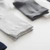 5 Pairs Men Socks Cotton Solid Color Black White Business Fashion Casual High Quality Classic Male Sock Large Size 38-48