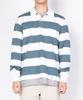 Gachi Striped Polo Long Sleeve T-Shirt