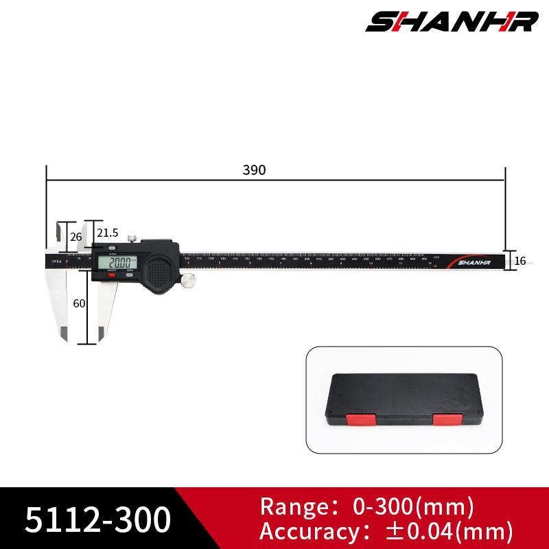 SHANHR New Hardened Stainless Steel 0-150mm Digital Caliper Vernier Caliper Micrometer Electronic Vernier Caliper Measuring Tool