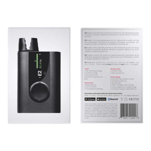 ROADIE 3 | Smart Automatic Guitar Tuner, Metronome & String Winder | For Electric Guitars, Acoustic Guitars, 12-String Guitars, Ukulele, Banjo, Mandol