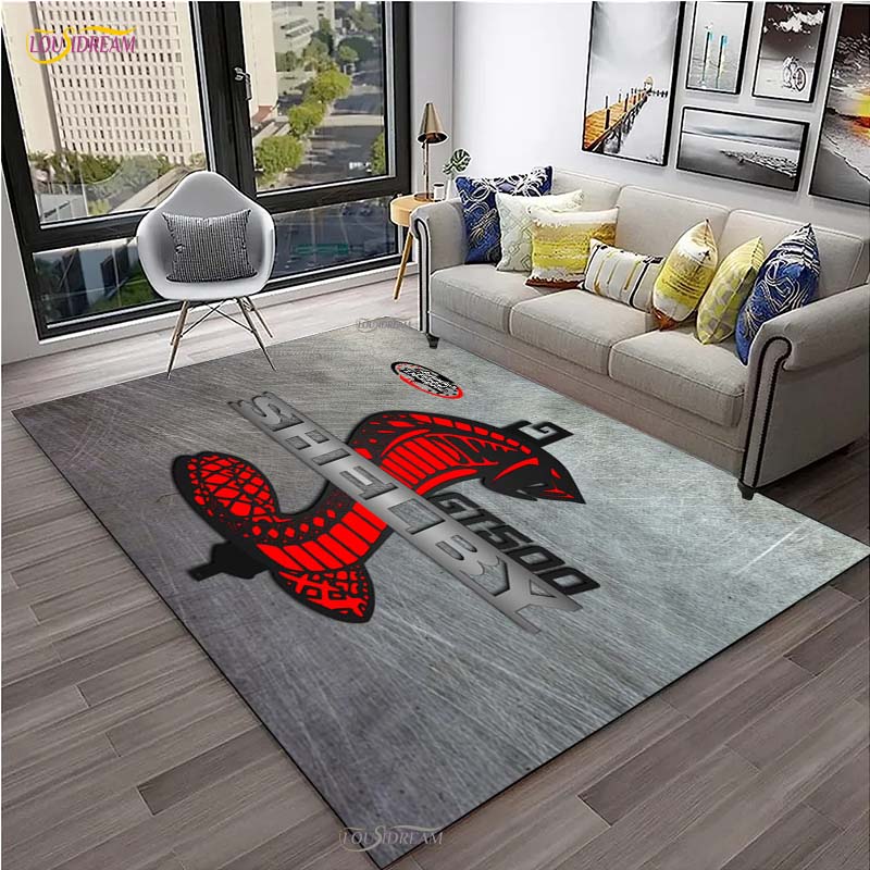 Snake Racing Car Carpet for Living Room Bedroom Rug Kitchen Door Unslip Floor Mat Birthday gift photography props Alfombra Rug