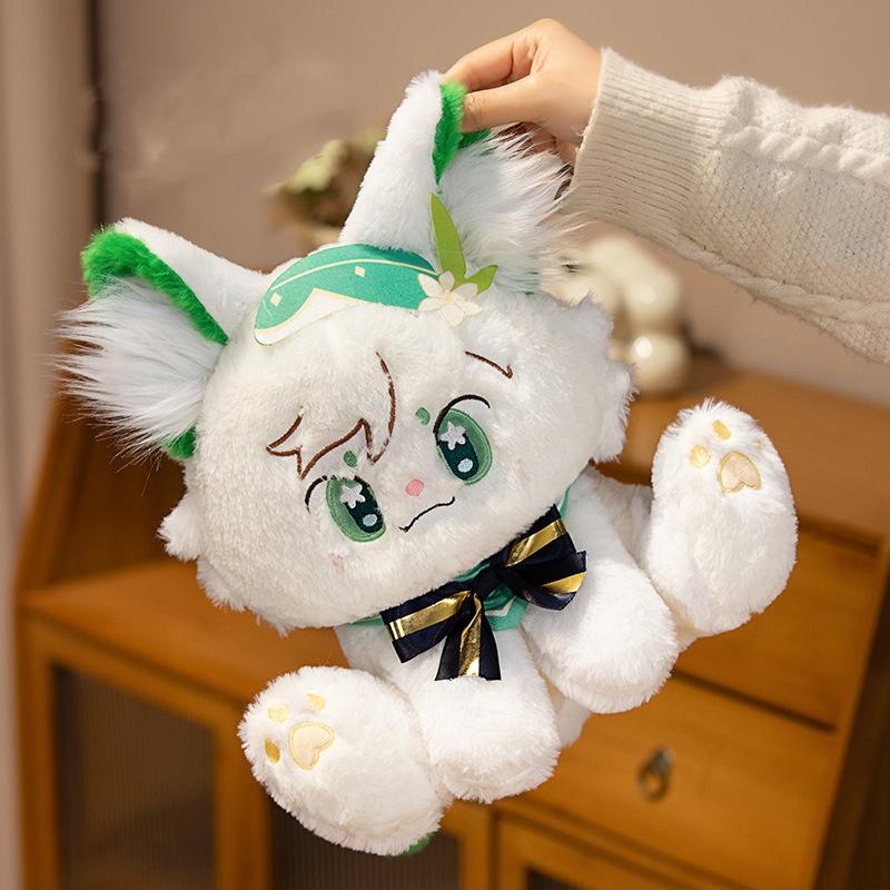 

Large Size Wendy Cat Plush Toy Cartoon Anime Stuffed Animal Doll 32cm
