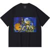 T-shirt Heavy Metal 100% Cotone 230 Gsm Stampa Band Rock Musica Popolare Unisex T-shirt Pesante in Cotone