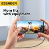 Essager PD100W USB Type C To USB C Cable 5A Fast Charging Cable 90 ° LED Digital Display Cable for Computers and Mobile Phones