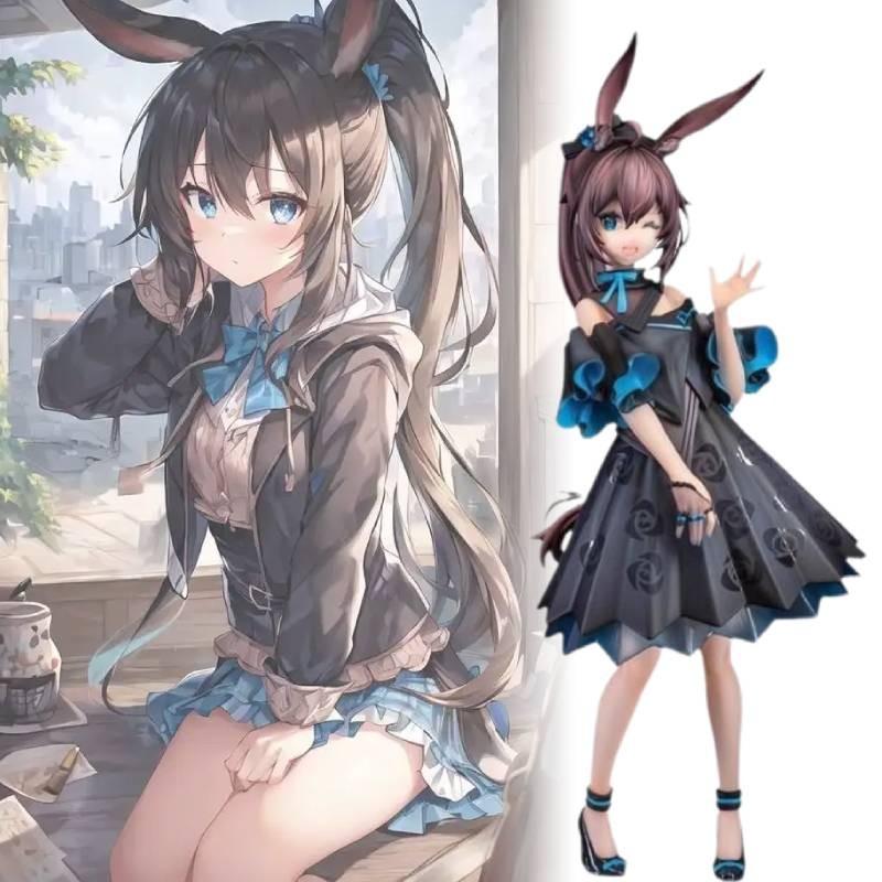 Amiya Arknights Bunny Girl Celebration Time Figure Model Ornament Gift Statue