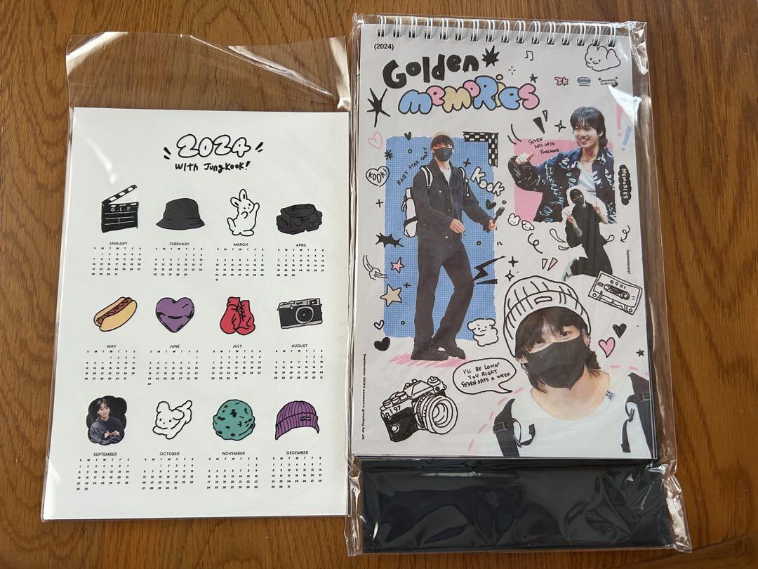 

[USED] BTS JK Jungkook Masternim Calendar jongkook