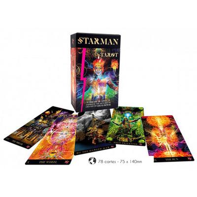 [A2003] - Multicolored 'Starman' Collector Tarot - 12. 5x8x5cm