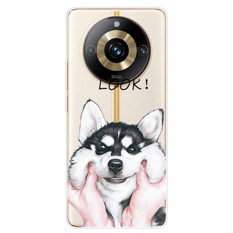 For Realme 11 Pro+ Plus 5G Case Transparent Cute Soft Silicone TPU Coque for Realme 11 Pro Phone Cover Realme11 Pro Plus Clear