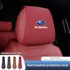 2Pcs Car Seat Headrest Cover Elastic Protective Dust Storage Cover Sticker For Subaru Legacy Levorg Forester Outback Crosstrek Erg3