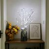 White Birch Branch Lights, 20 LED Willow Branch Fairy Lights, Indoor Lit Twig Lamp for Home Bedroom Fireplace Decor