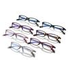 Elegant anti-blue light glasses, ultra-light reading glasses, small frame, plain lenses, for a natural, no-makeup look, suitable for both men and