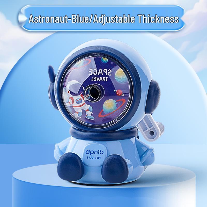 Астронавт Ручная точилка для карандашей с автоматической подачей грифеля - Прочная точилка для детей