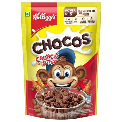 Kellogg's Chocolatecrunchy Bites Breakfast Cereal For Kids 375G - FREE DELIVERY