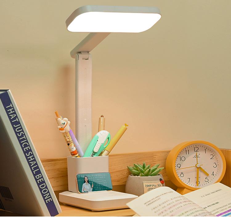 Dual-Use Eye Protection Desk Lamp for Study & Bedroom