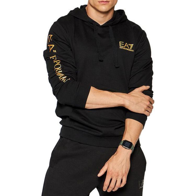 EMPORIO ARMANI EA7 Sweatshirt Men's Black 8NPM18-PJ05Z-1203