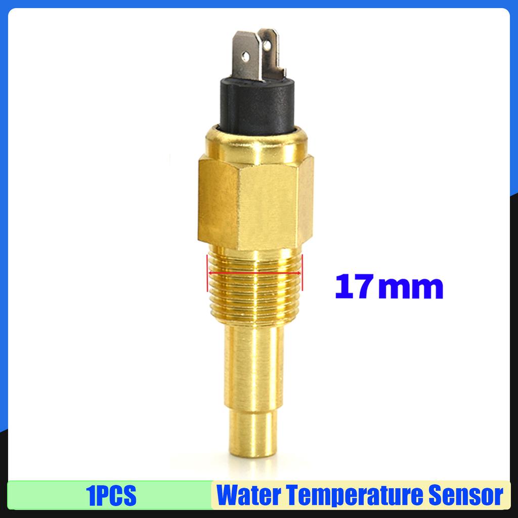 1 Piece Water Temperature Sensor 14mm 17mm 21mm Water Temp Sensor for Universal Engine Meter Sensor 1/4 NPT 3/8NPT 1/2NPT
