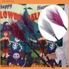 Halloween Party Witch Broom Kids Plastic Cosplay Flying Broomstick Props For Masquerade Halloween Cosplay Costume Accessories