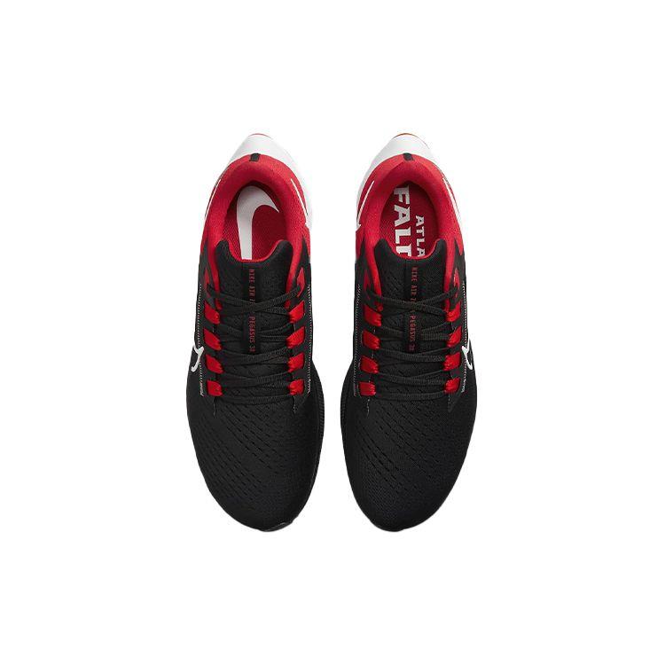 Nike NFL X Air Zoom Pegasus 38 Atlanta Falcons Men Sneakers Black Gym-Red Medium-Silver DJ0825-001