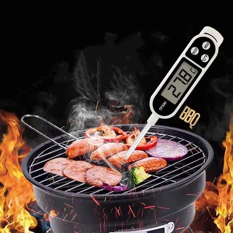 1pcs Food Thermometer  milk temperature cooking food thermometer With LCD Display And Probe Electronic Kitchen Thermomet