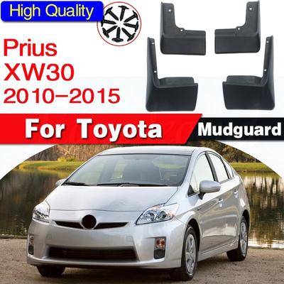 Car Mudflaps For Toyota Prius XW30 2010 - 2015 Fender Mud Guard Flap Splash Flaps Mudguard Accessories 2011 2012 2013 2014