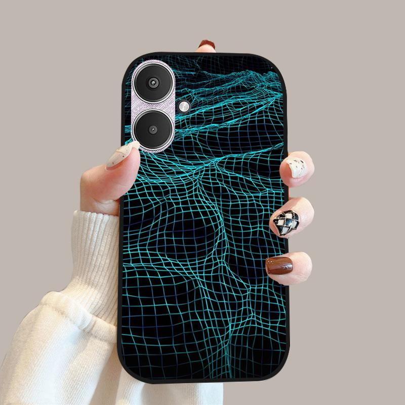 For Xiaomi Poco M6 5G Case 23128PC33I Silicone TPU Soft Phone Cover Cases For Redmi 13C 13R 5G Fashion Protective Fundas Shells