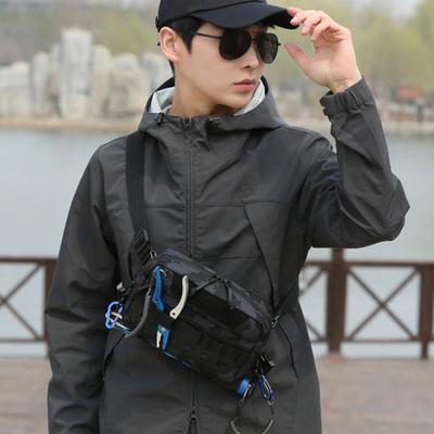 Geantă pentru piept de pescuit, impermeabilă, din pânză Oxford, cu vestă ușoară, de capacitate mare, pentru camping în aer liber, drumeții, vânătoare, pentru depozitarea echipamentului de pescuit.