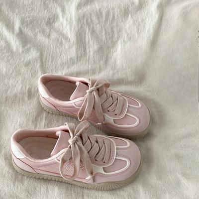 New Thick-soled Board Shoes for Women Versatile Casual Bread Shoes Flat Sports Shoes