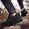 Men's Hiking Shoes Low-top Outdoor Anti-slip Breathable Thick-soled Shock-absorbing Men Shoes Lace-up Casual Sports Shoes Men