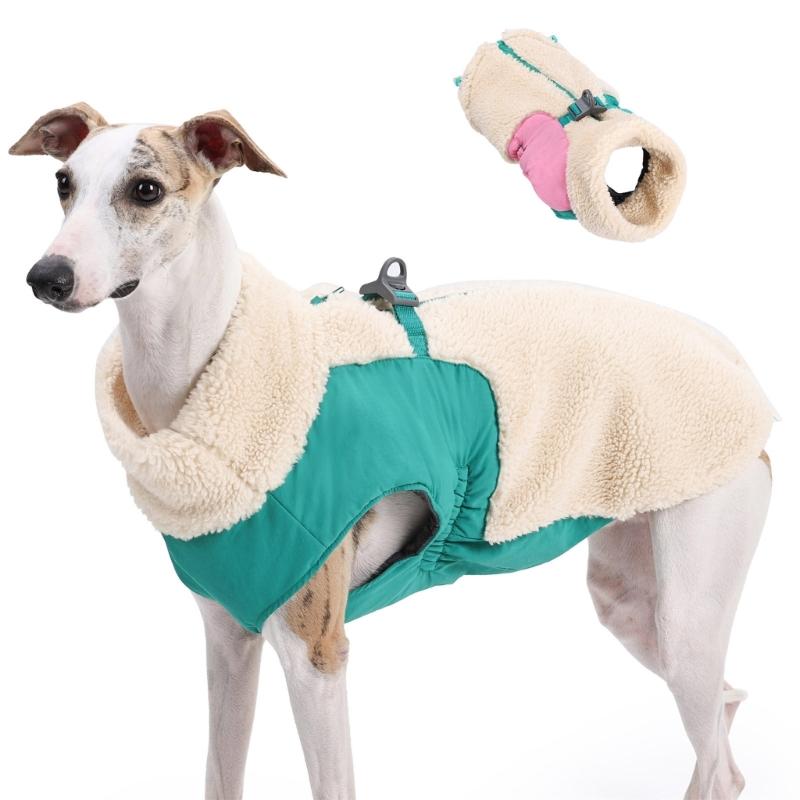 Dog Winter Apparel Furry Vest for Dogs Boy Girl Medium Dogs for Indoor and Outdoor Use Thick Coat Clothes Outfit for Pet