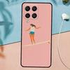 Surfboard Surfing Surf Girl For Samsung Galaxy M33 M35 M55 M15 M12 M13 M14 M34 M54 M53 M21 M31 M11 M32 M52 M06 M16 Case