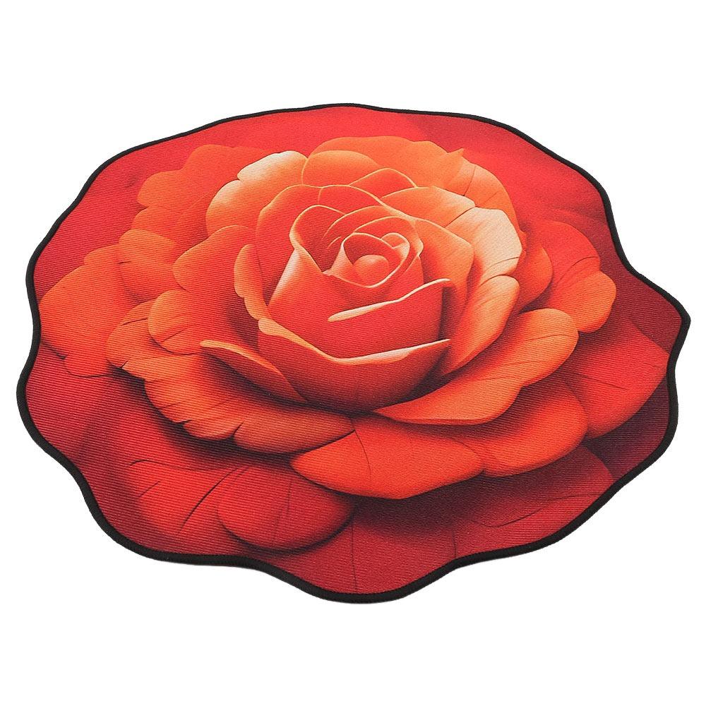 

Sunflower Flower Carpet Pastoral Door Gasket Baby Crawl Floor Mat Bedside 60cm-E