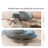 Silicone Pet Grooming Glove CatDog Hair Remover Brush Gentle MassageComb EfficientFloating Hair Removal Bathing Tool PetSupplies