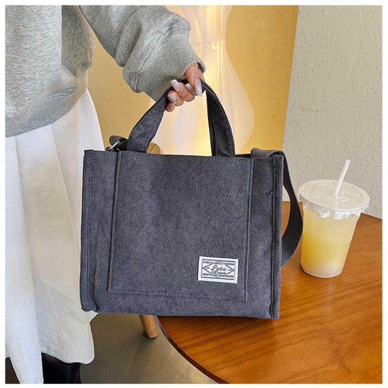 Women's Small Square Bag, Fashionable and Simple Forest-style Handbag, Crossbody Bag