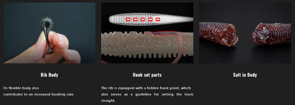 Jackall Soft Lure Spikix 2.5 Inch Shade Shrimp (4914)